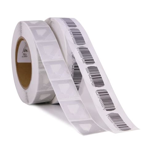 security rf black ink tag|rf security labels.